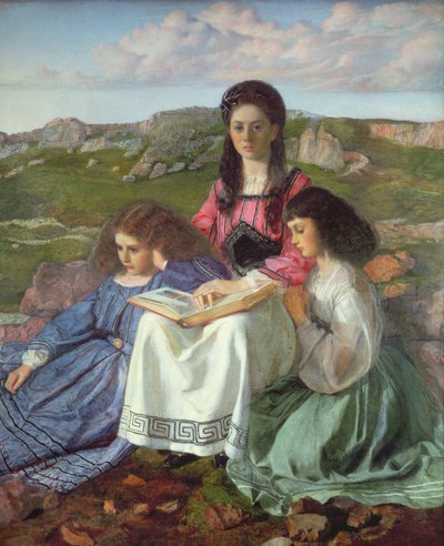 The Three Sisters of Dean Liddell by William Blake Richmond
